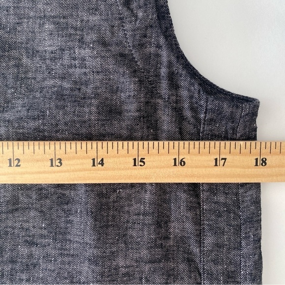 Theory Didianne Linen Blend Shift Mini Dress Women’s Size 8 - Picture 10 of 11